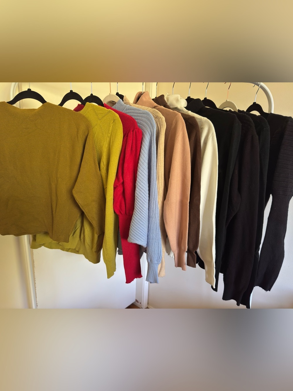 Cute Stretch Knit Tops